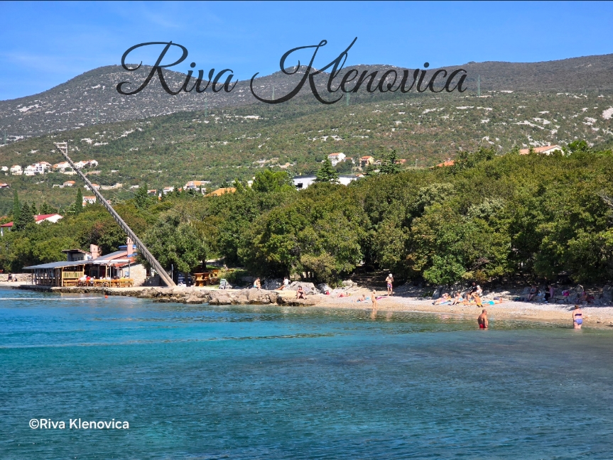 Costa e spiaggia di Klenovica